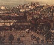 BELLOTTO, Bernardo View of Warsaw from the Royal Palace (detail) fh oil painting artist